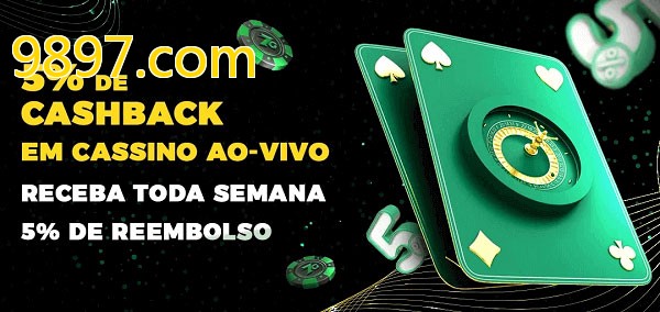 Promoções do cassino ao Vivo 9897.com